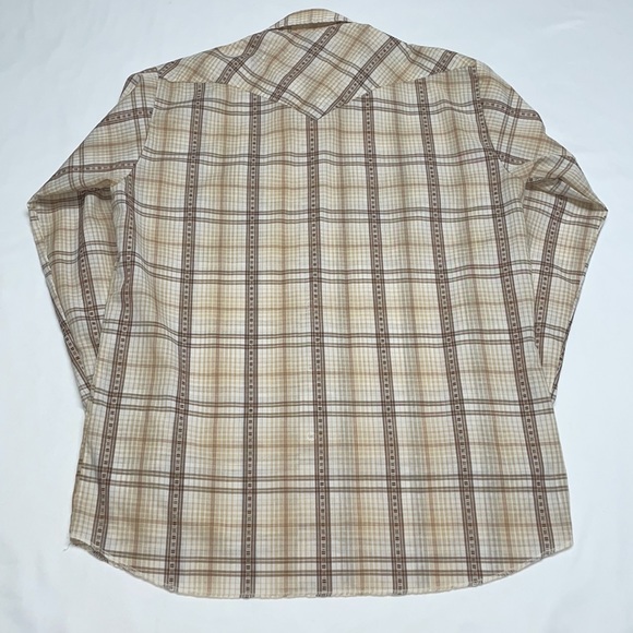 Caravan Western Wear Vintage Pearl Snap Button Down - Picture 8 of 8